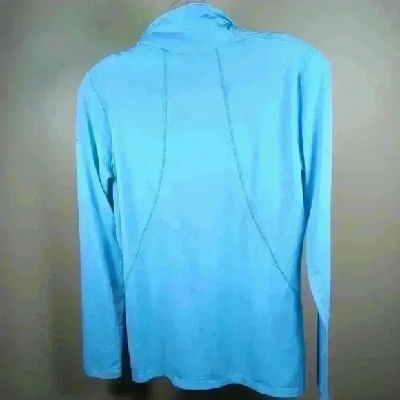 Columbia Omni-Freeze Half Zip Pullover - Lightweight Collared Long Sleeve Size M - Picture 7 of 10